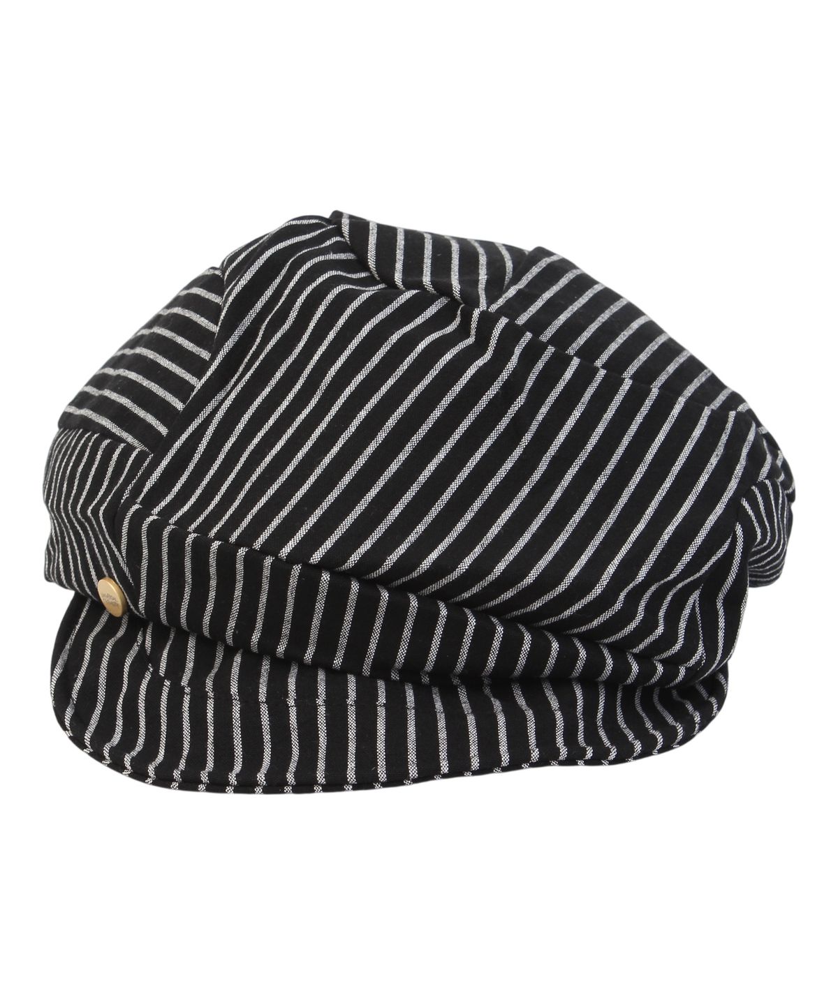 유니버셜 케미스트리(UNIVERSAL CHEMISTRY) Stripe Wrinkle Black Wire Marine Cap 주름모자