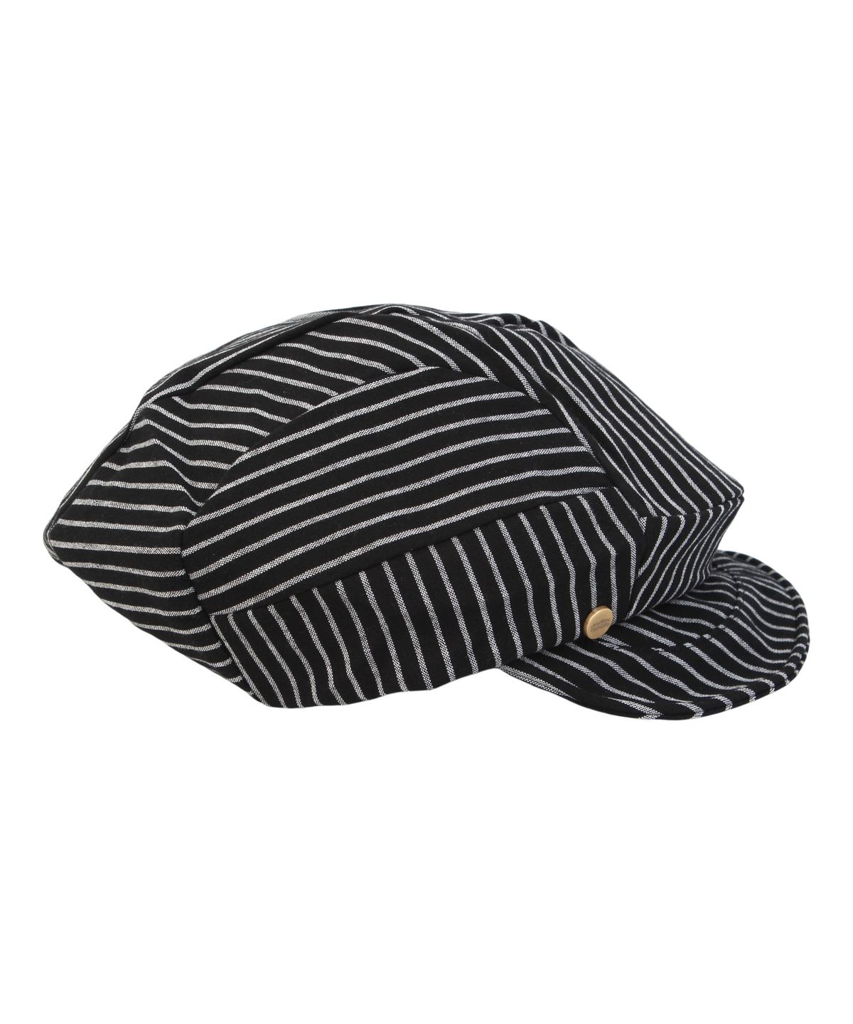 유니버셜 케미스트리(UNIVERSAL CHEMISTRY) Stripe Wrinkle Black Wire Marine Cap 주름모자