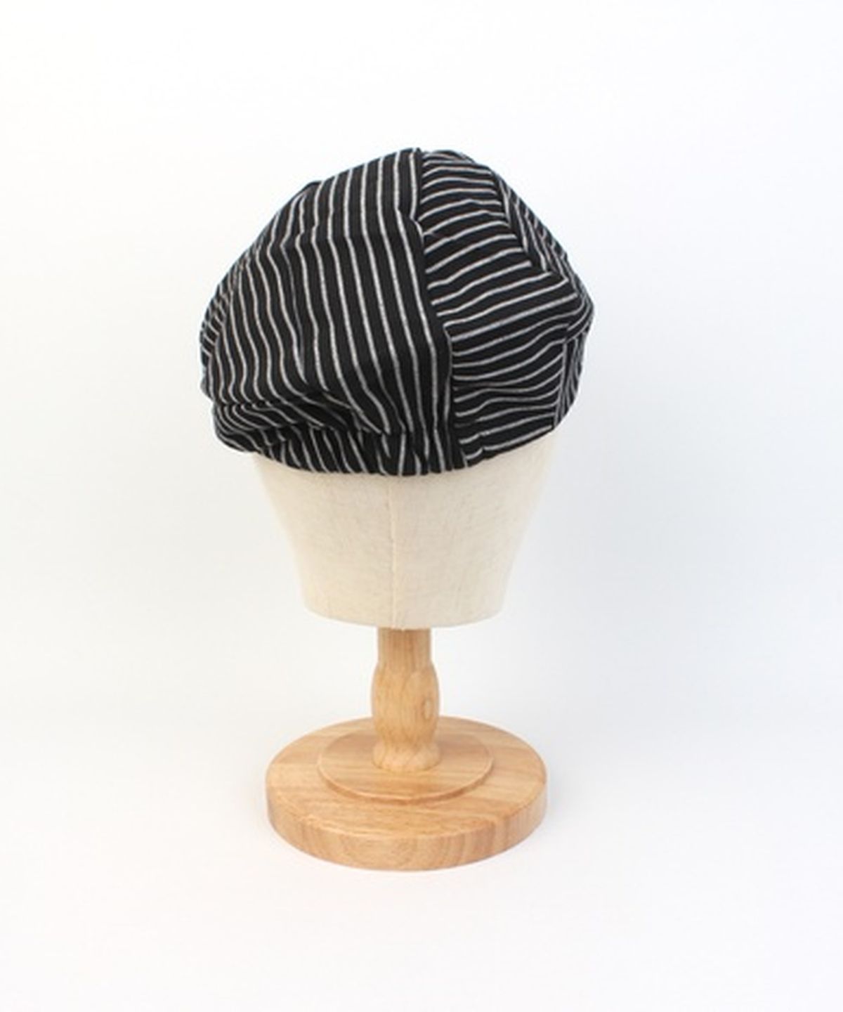 유니버셜 케미스트리(UNIVERSAL CHEMISTRY) Stripe Wrinkle Black Wire Marine Cap 주름모자