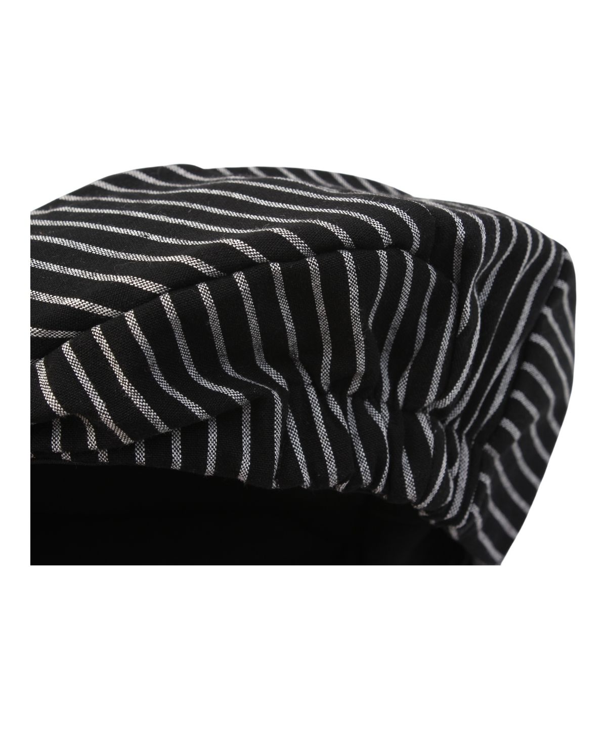유니버셜 케미스트리(UNIVERSAL CHEMISTRY) Stripe Wrinkle Black Wire Marine Cap 주름모자