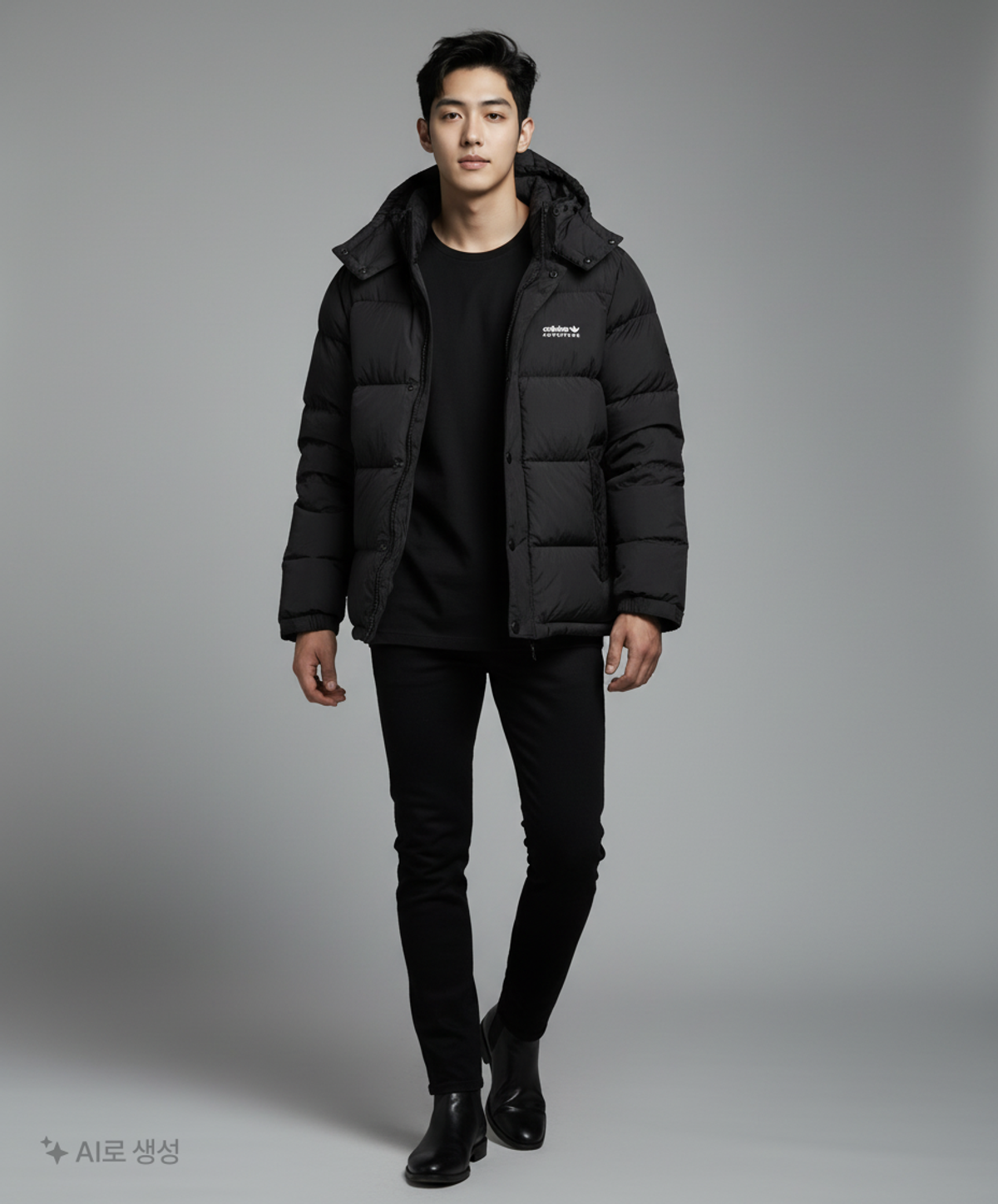 아디다스(ADIDAS) 어드벤쳐 옵티머스 다운자켓 - 블랙 / H13574 L