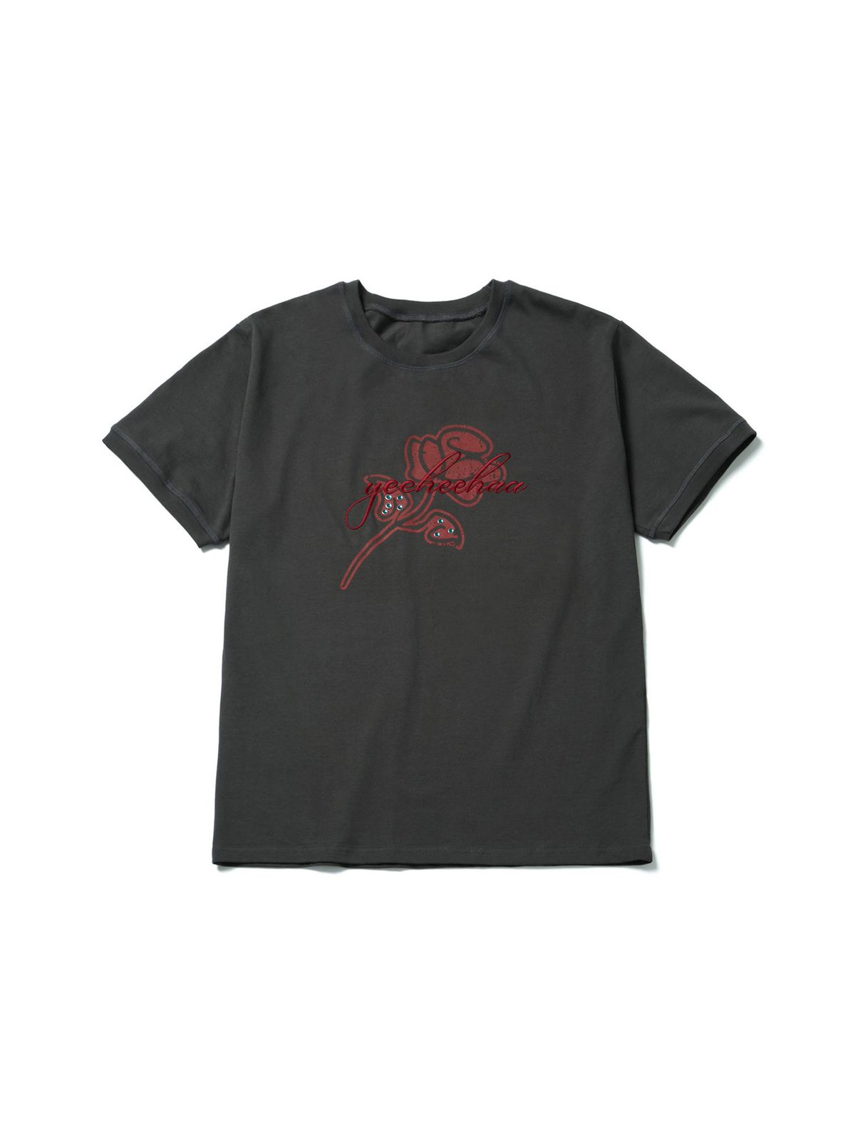이히하(YEEHEEHAA) western rose cubic T (CH)