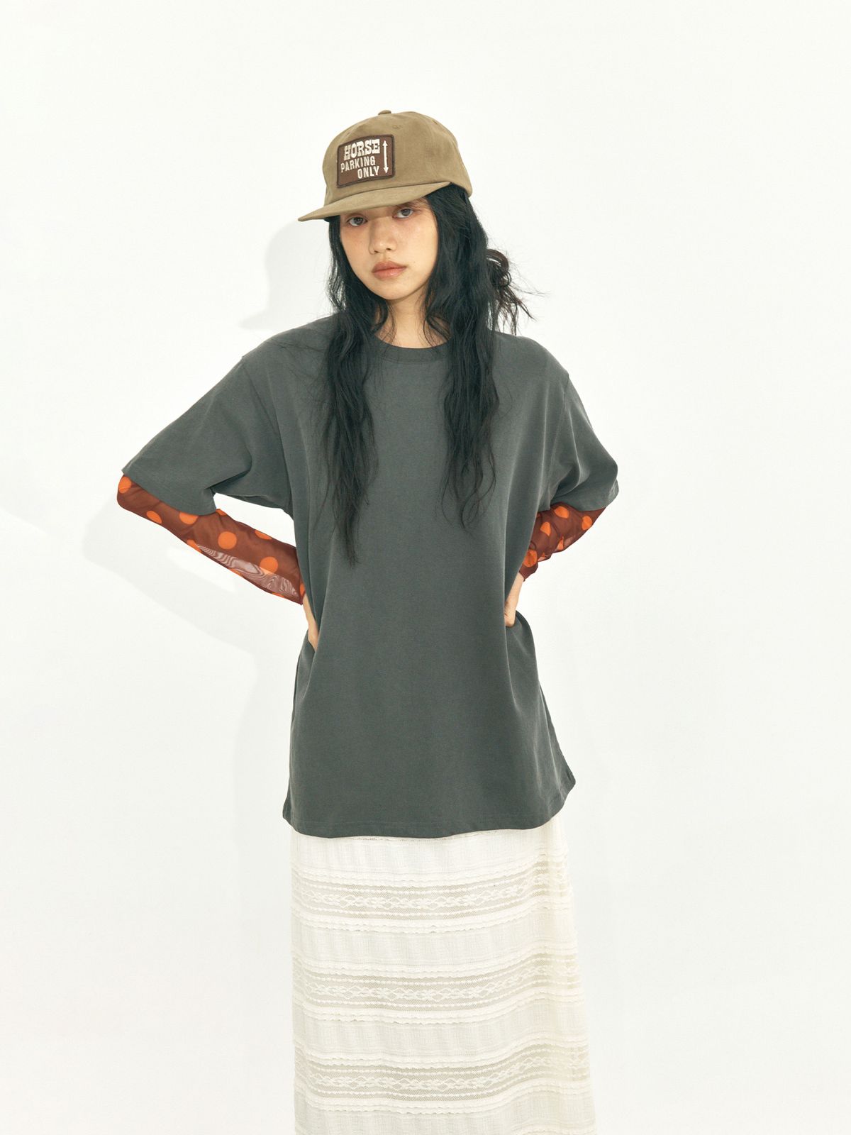 이히하(YEEHEEHAA) unisex pigment label T (CH)