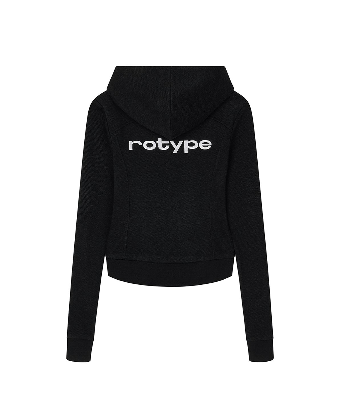 로타입(ROUGHTYPE) Leon Training Hood Zip-up - Black