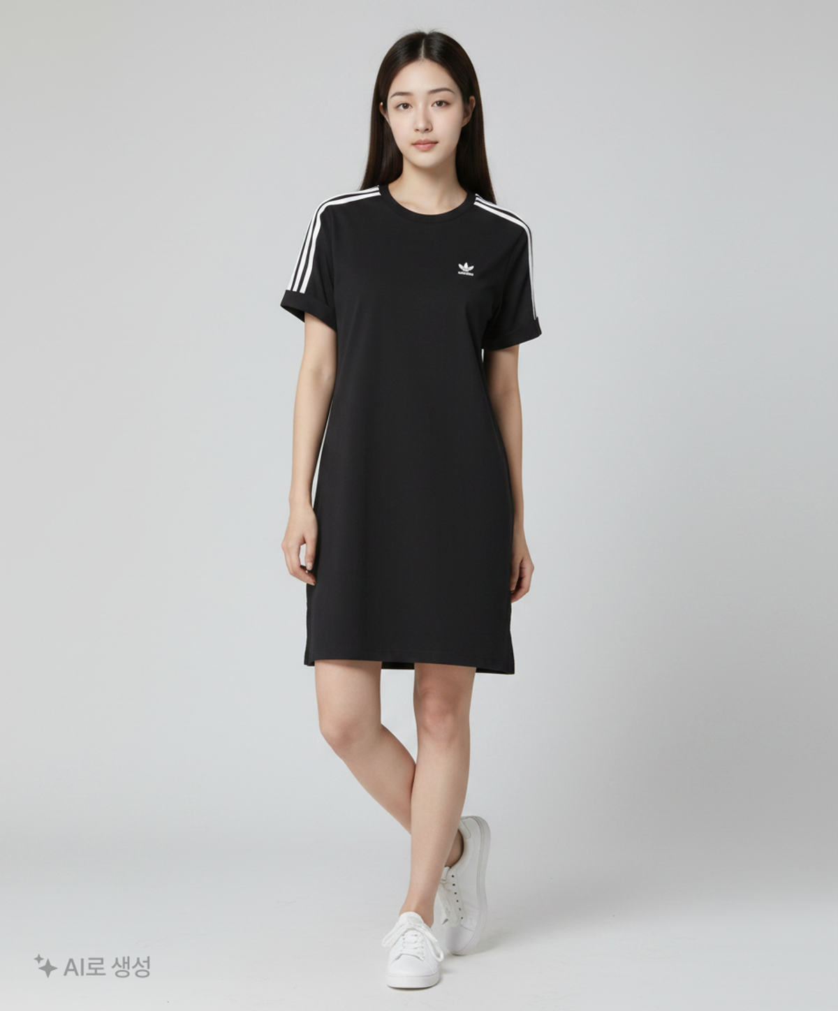 아디다스(ADIDAS) 티 드레스 - 블랙 / GN2777 M