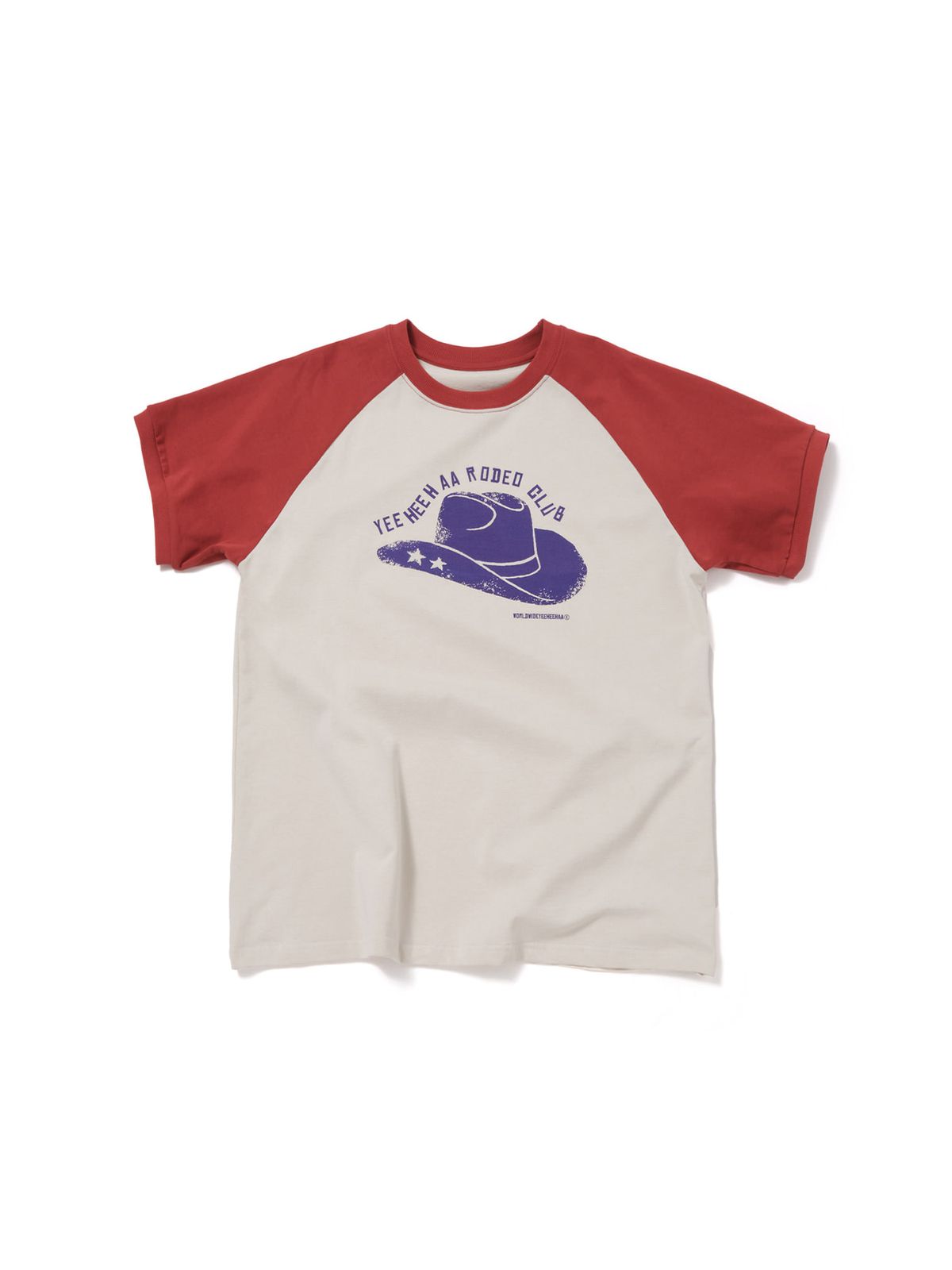 이히하(YEEHEEHAA) crack western hat T (RD)