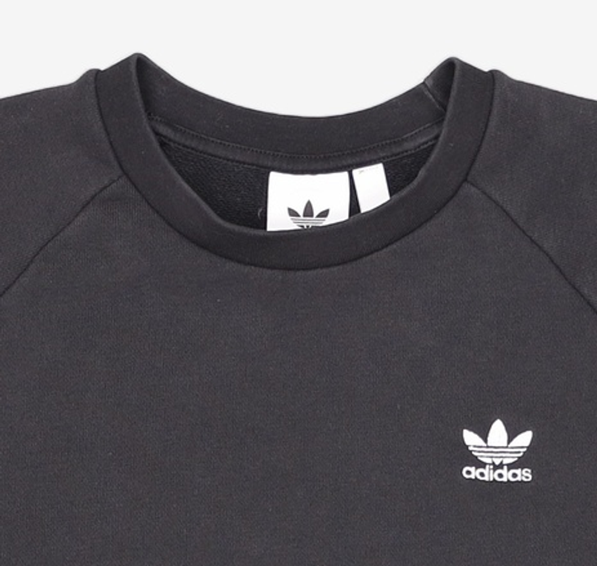 아디다스(ADIDAS) 에센셜 크루 - 블랙 / DV1600 XXL