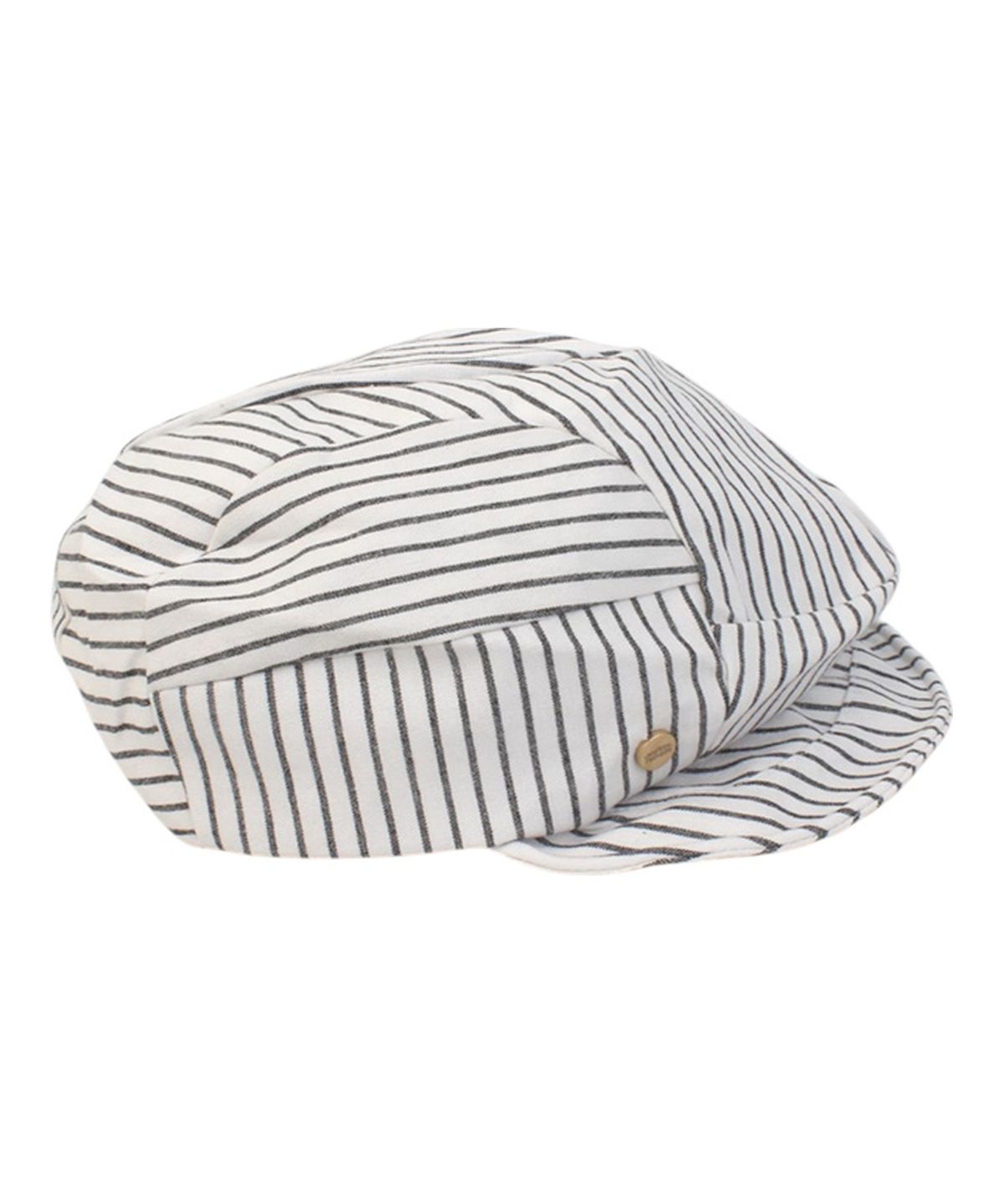 유니버셜 케미스트리(UNIVERSAL CHEMISTRY) Stripe Wrinkle White Wire Marine Cap 주름모자