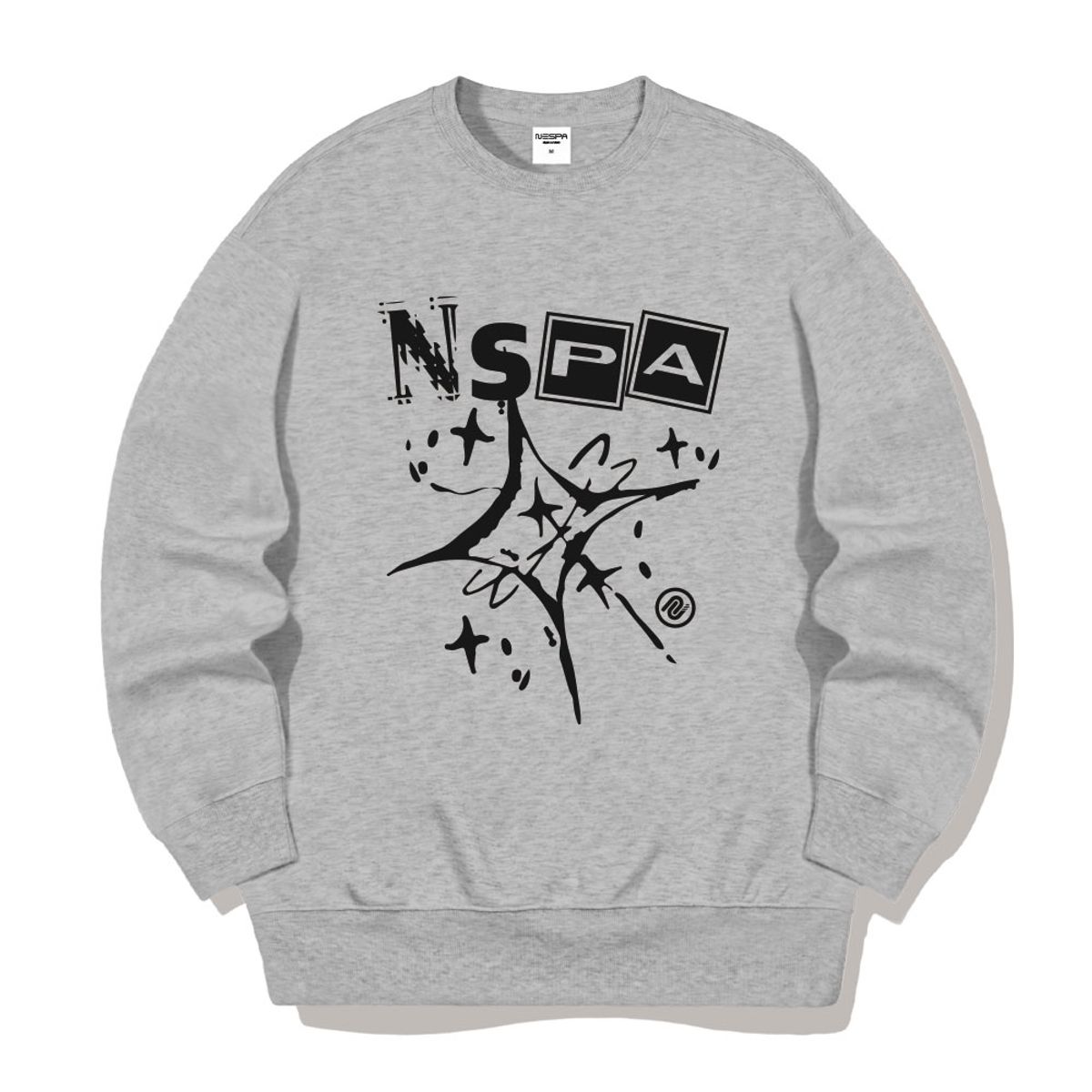 네스파 스튜디오(NESPA STUDIO) 블라스트 오버핏 맨투맨 티셔츠 5 Color [NSPM_6005]