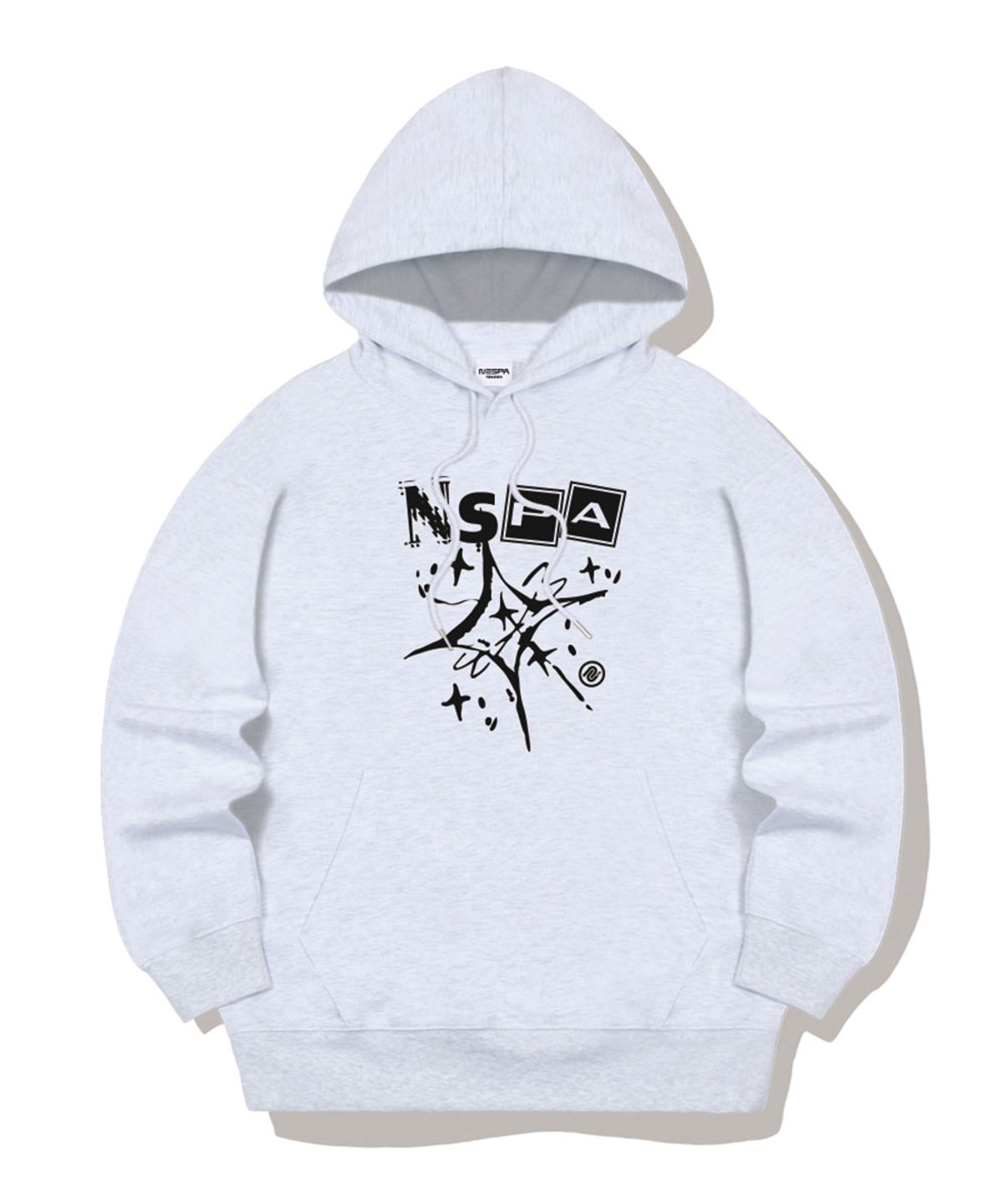 네스파 스튜디오(NESPA STUDIO) 블라스트 오버핏 후드티셔츠 5 Color [NSPI_6007]