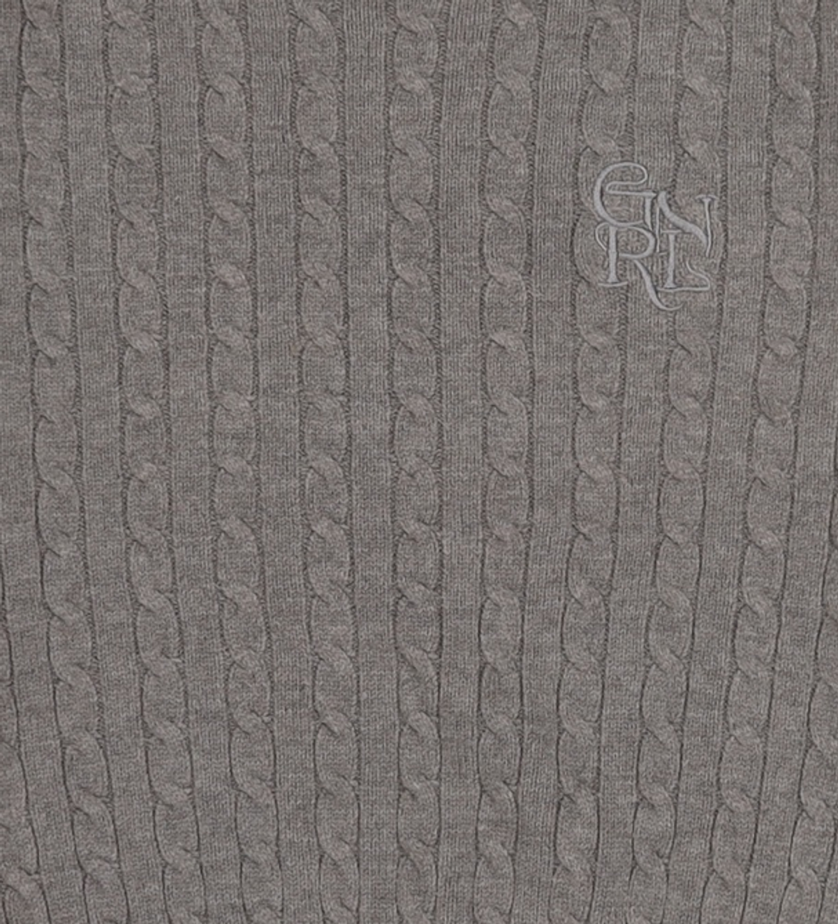 제너럴 아이디어(GENERAL IDEA) WOMAN GNRL 케이블 풀오버 [GREY] / WBC1L05507 S