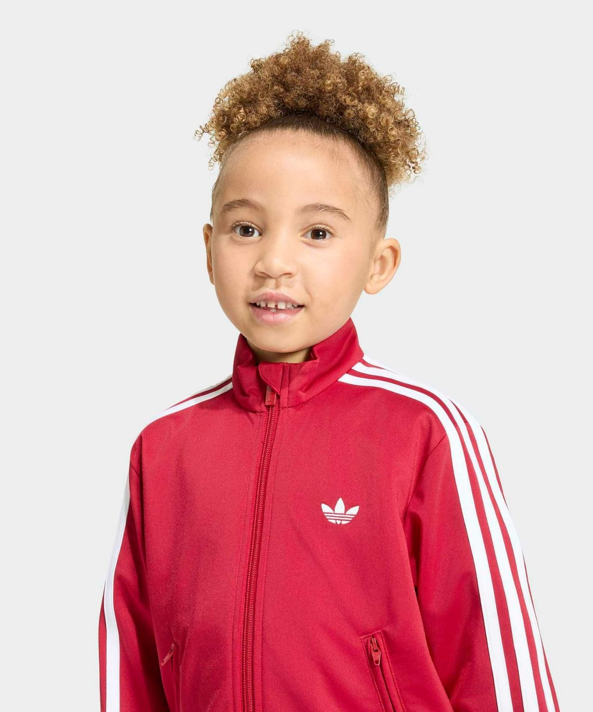 아디다스 키즈(ADIDAS KIDS) 파이어버드 트랙 수트 키즈 - 레드 / HZ6593