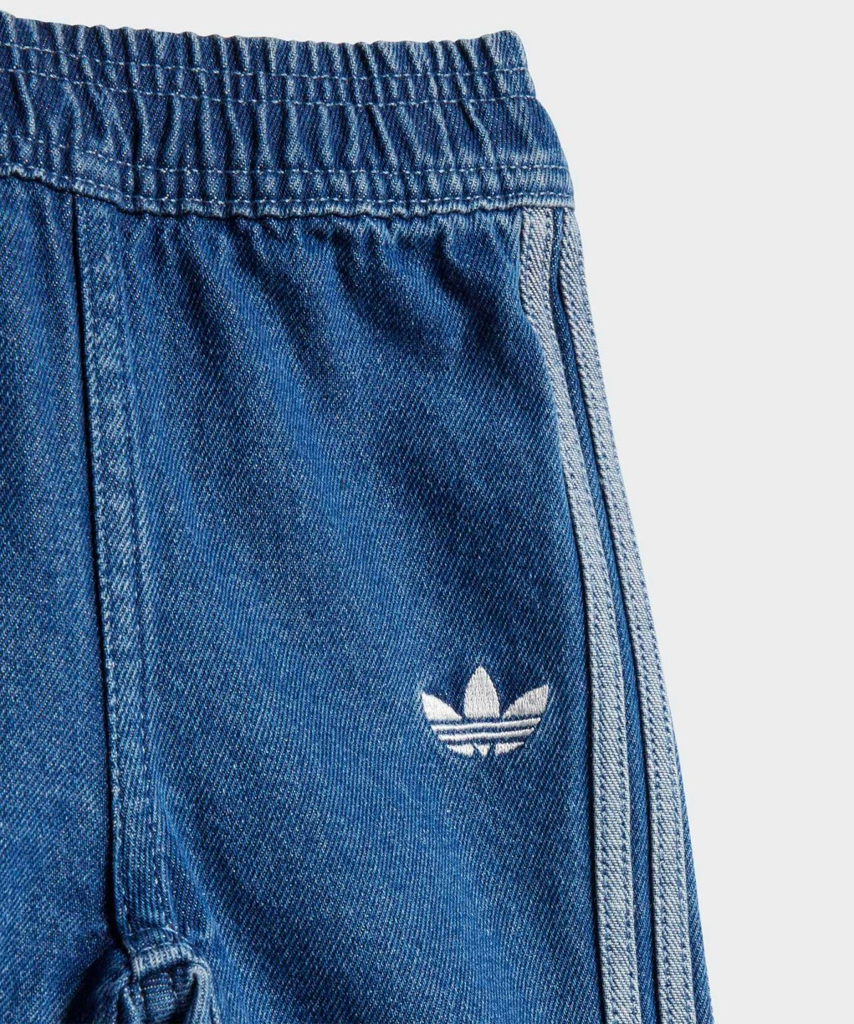 아디다스 키즈(ADIDAS KIDS) 데님 크루 세트 인펀트 - 인디고 / JD5826