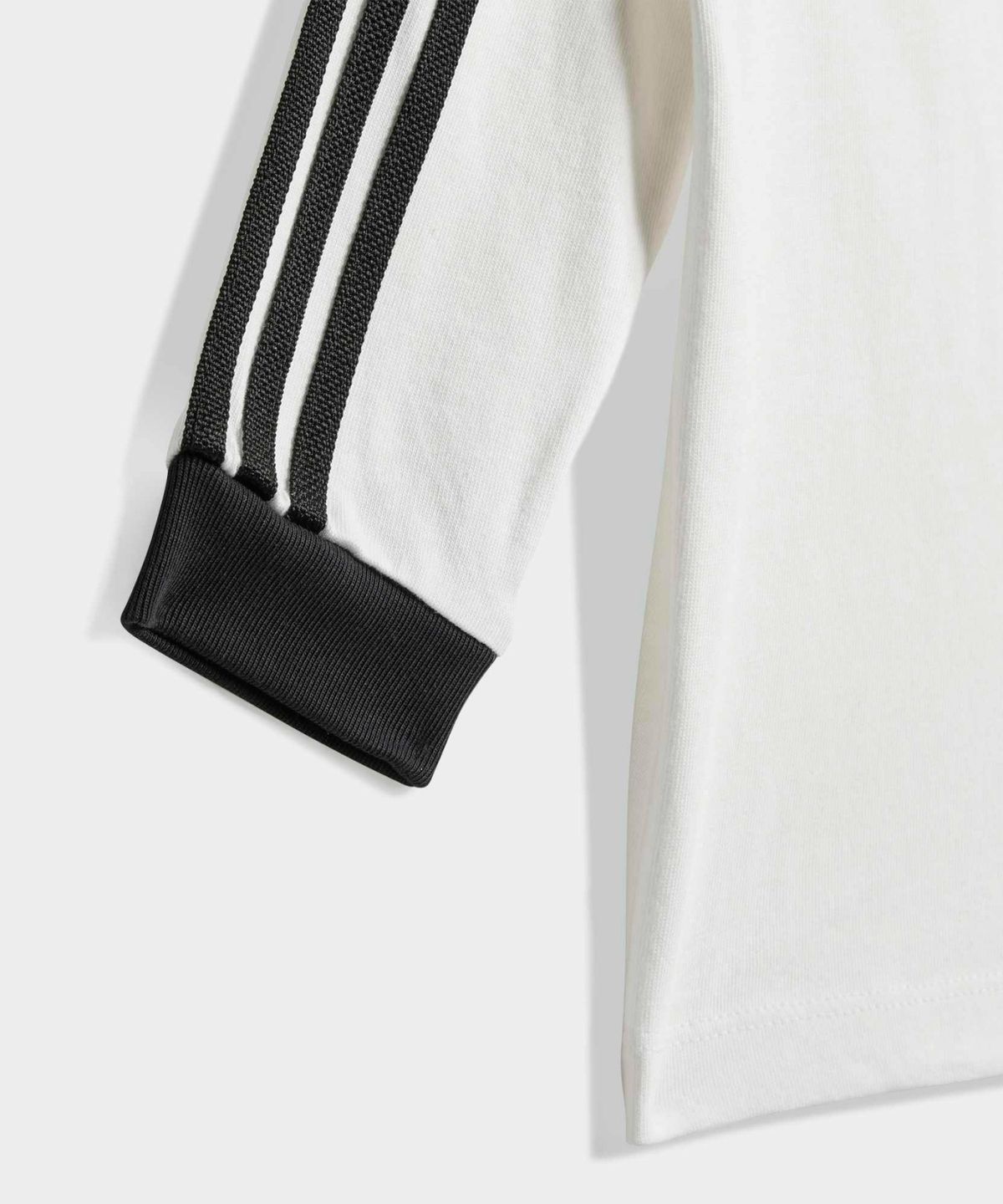 아디다스 키즈(ADIDAS KIDS) 데님 롱 슬리브 키즈 티 세트 인펀트 - 화이트 / JW5312