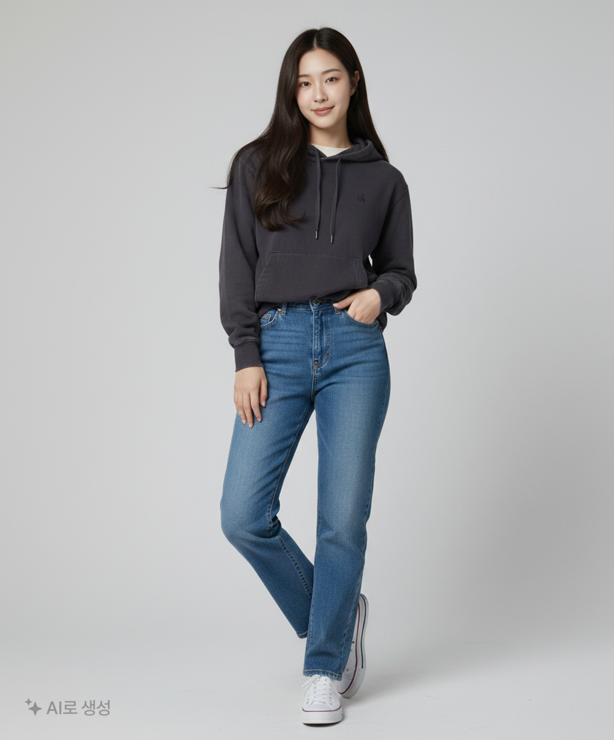 빈폴(BEAN POLE) 후드 티셔츠 95