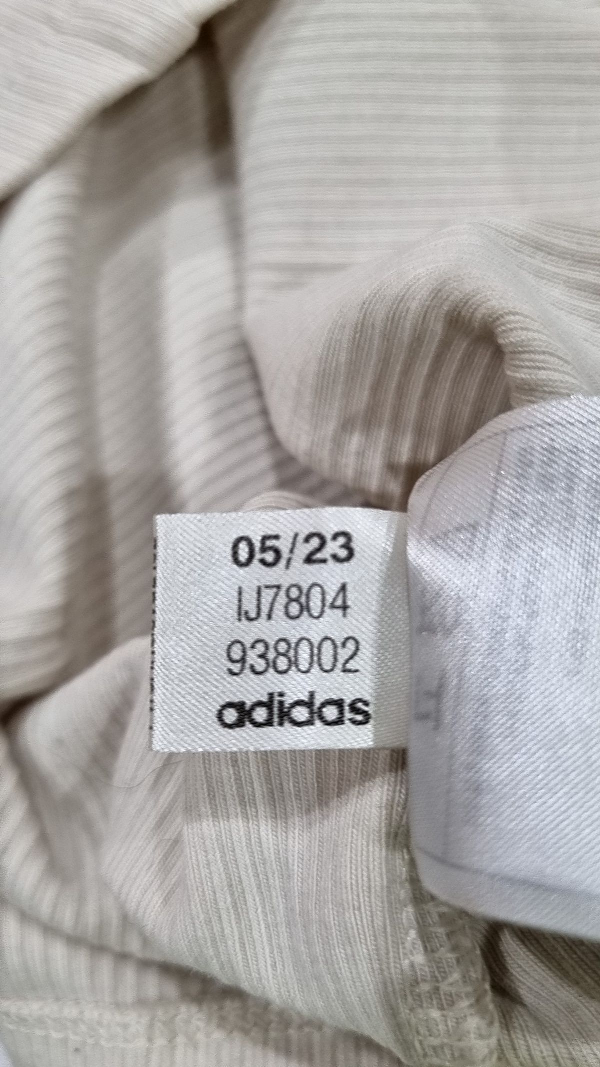 아디다스(ADIDAS) 립 크롭 티 - 화이트 / IJ7804 S