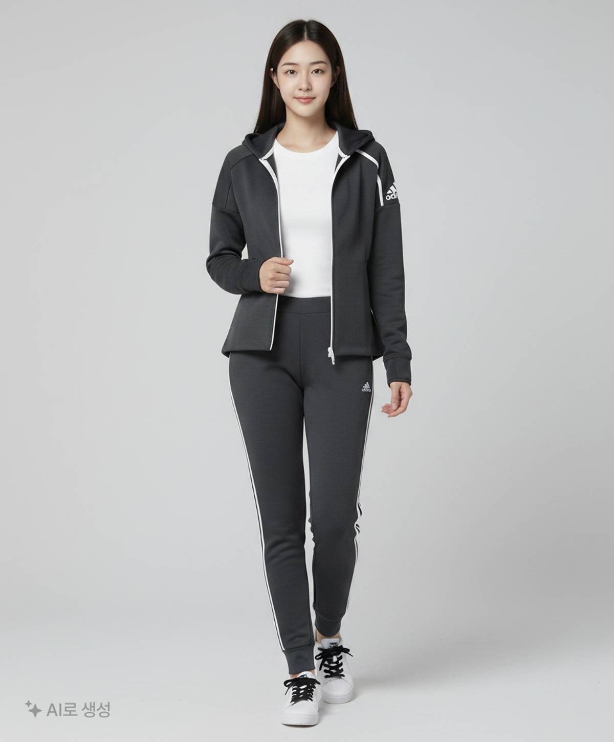 아디다스(ADIDAS) 후드 집업 90
