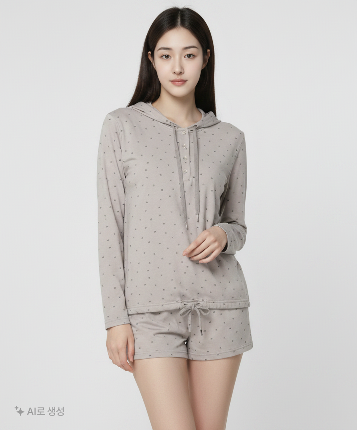 블루썬플라워(BLUESUNFLOWER) 스타 스트링 후드티셔츠 77