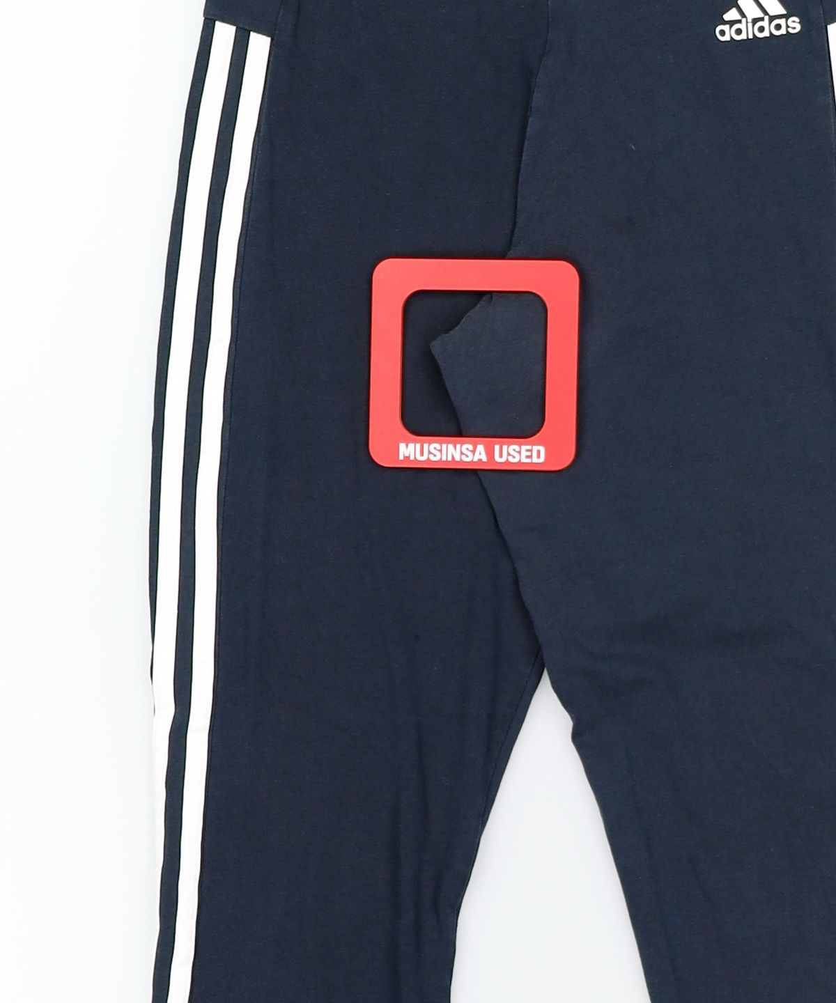 아디다스(ADIDAS) 에센셜 3S 레깅스 - 블랙:화이트 / BS4820 S
