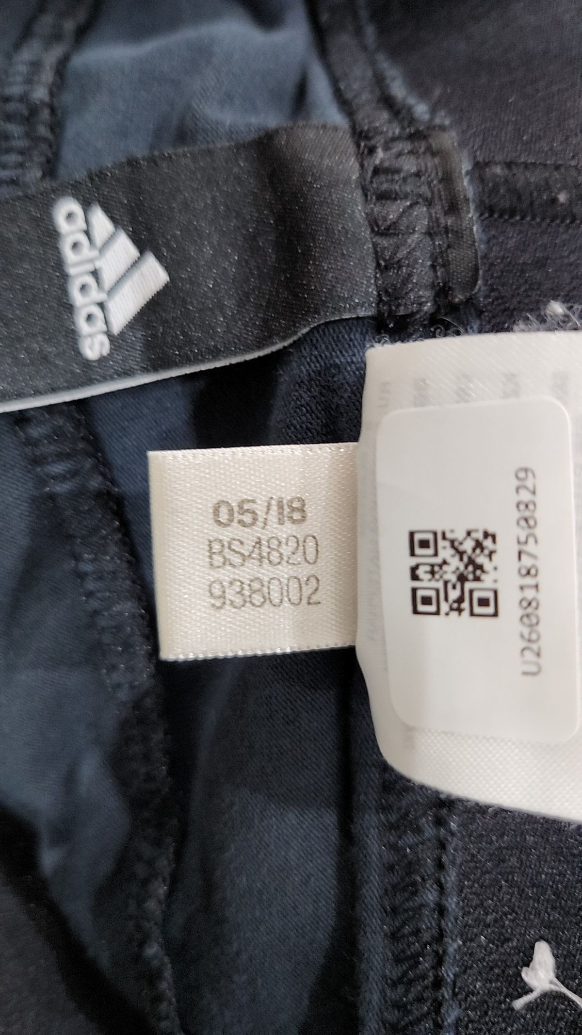 아디다스(ADIDAS) 에센셜 3S 레깅스 - 블랙:화이트 / BS4820 S