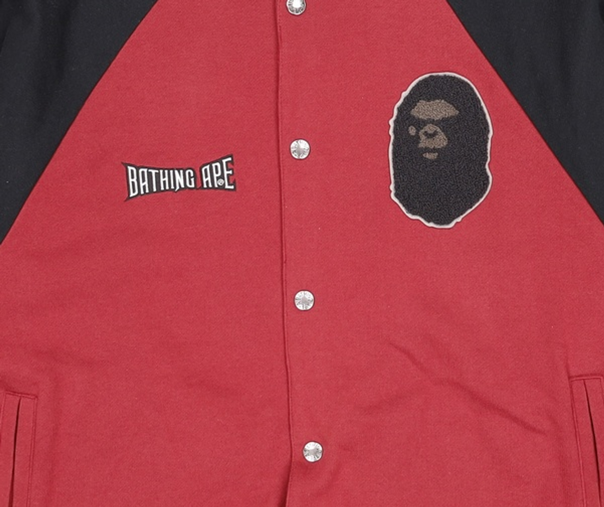 에이프 바이 베이프(AAPE BY A BATHING APE) 스타디움 재킷 L