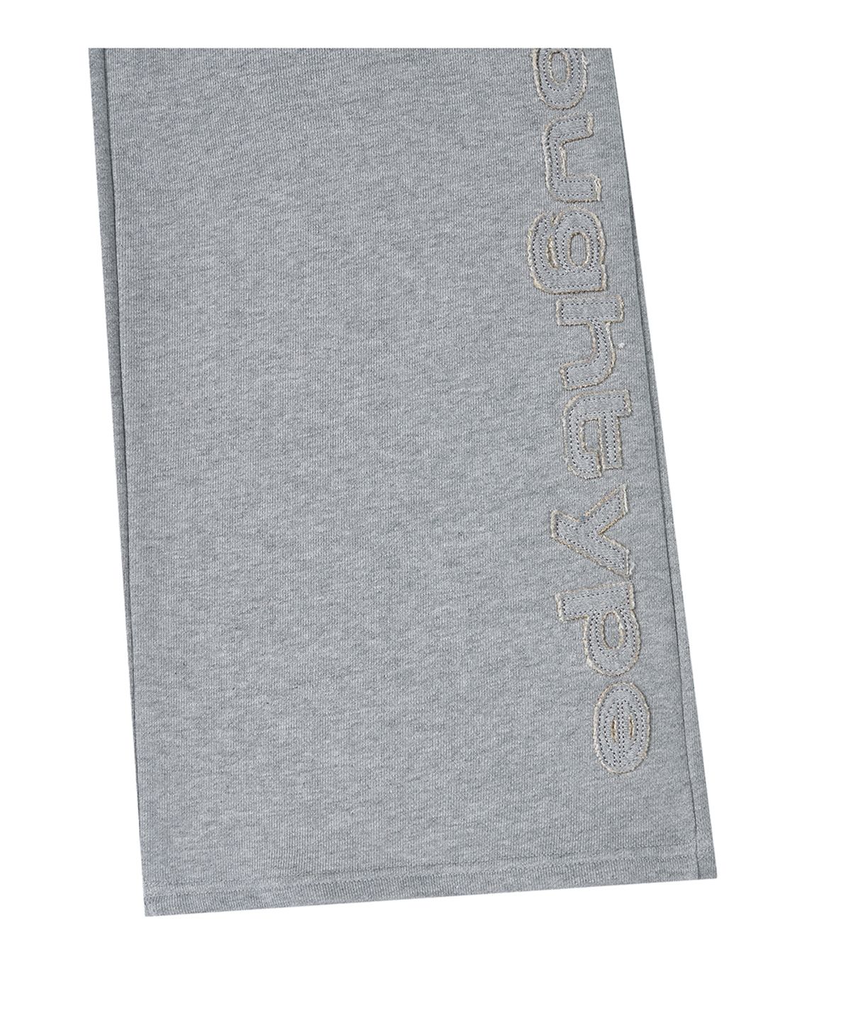로타입(ROUGHTYPE) Slim Fit Applique Sweatpants - Gray