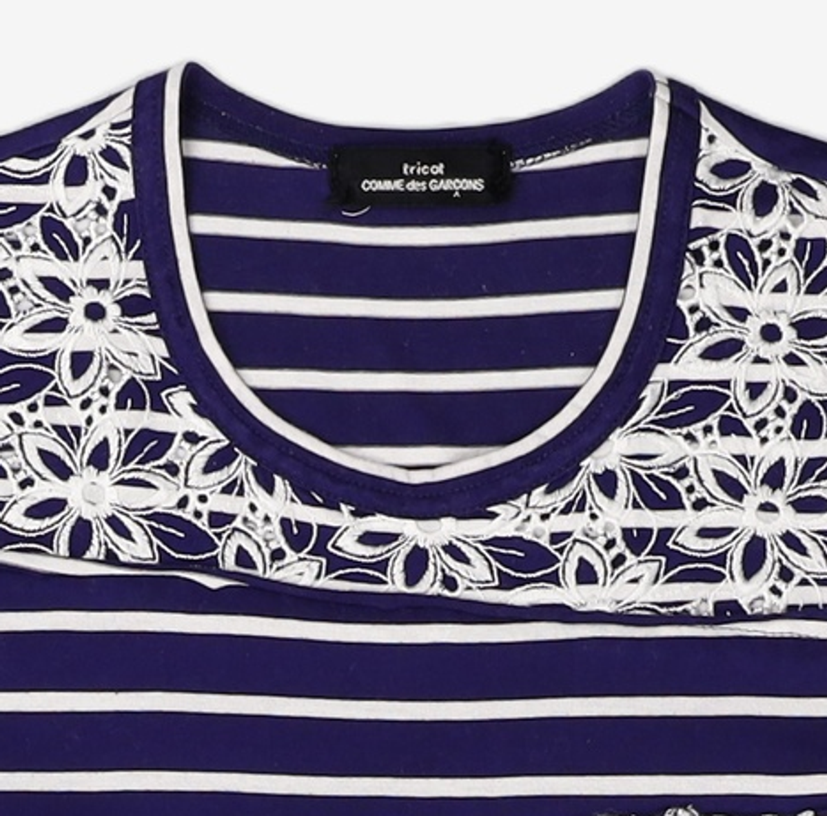 꼼데가르송 트리콧(Comme des Garcons Tricot) 반소매 티셔츠 FREE
