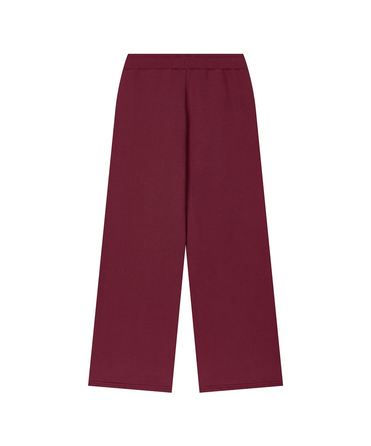 로타입(ROUGHTYPE) Slim Fit Applique Sweatpants - Burgundy