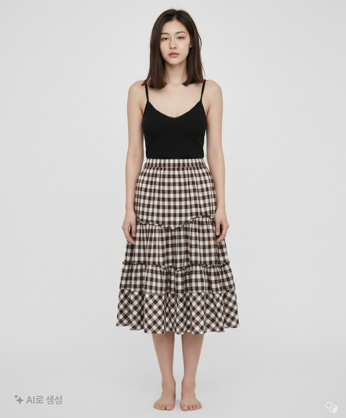 꼼데가르송 트리콧(Comme des Garcons Tricot) 미디스커트 FREE