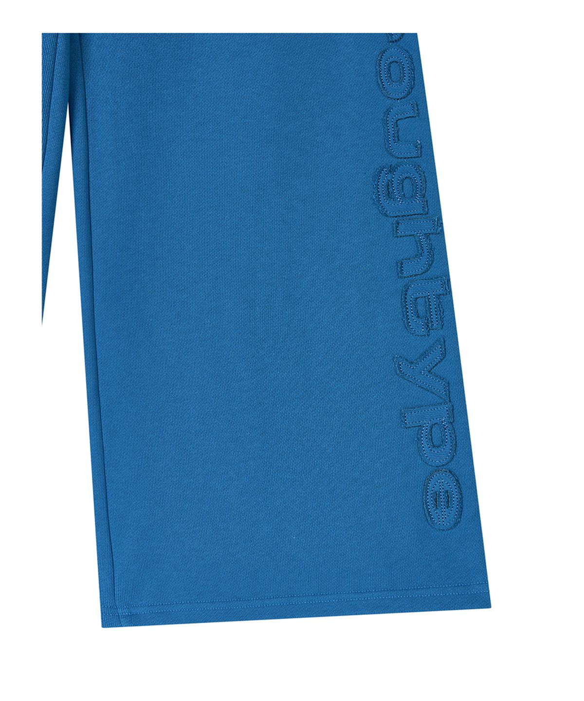 로타입(ROUGHTYPE) Slim Fit Applique Sweatpants - Blue