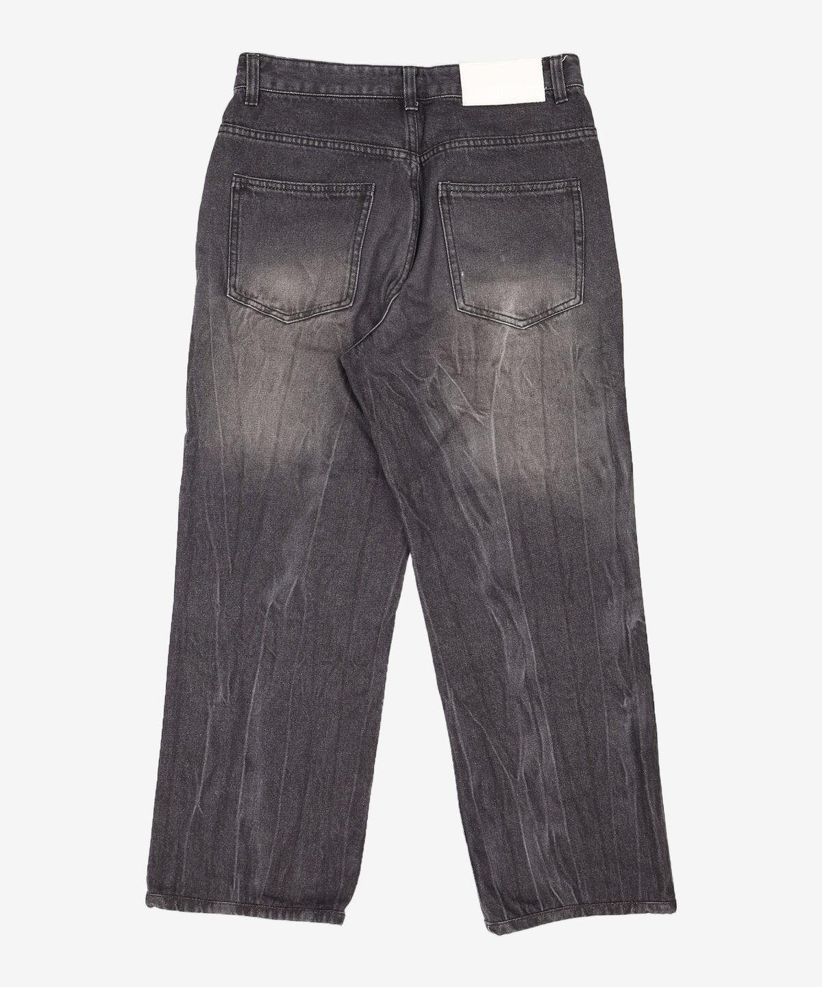 데케트(DECET) Dawn Semi Wide Jeans DCPT002Black 28