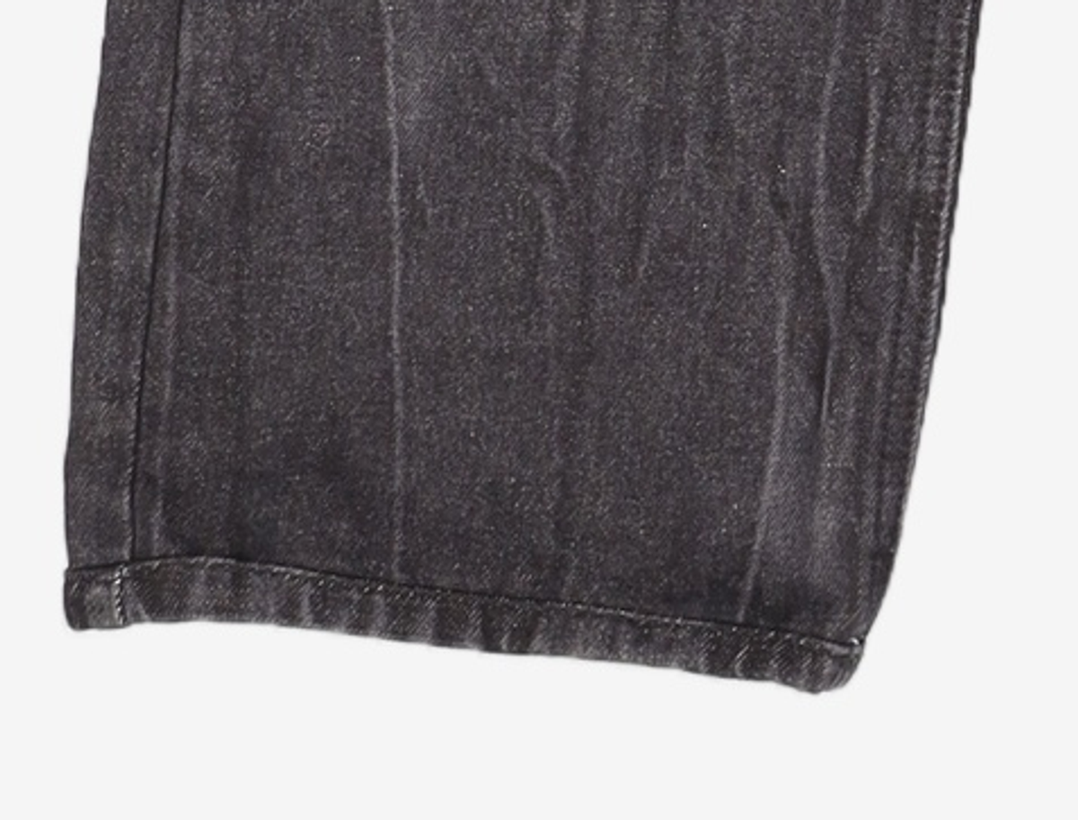 데케트(DECET) Dawn Semi Wide Jeans DCPT002Black 28