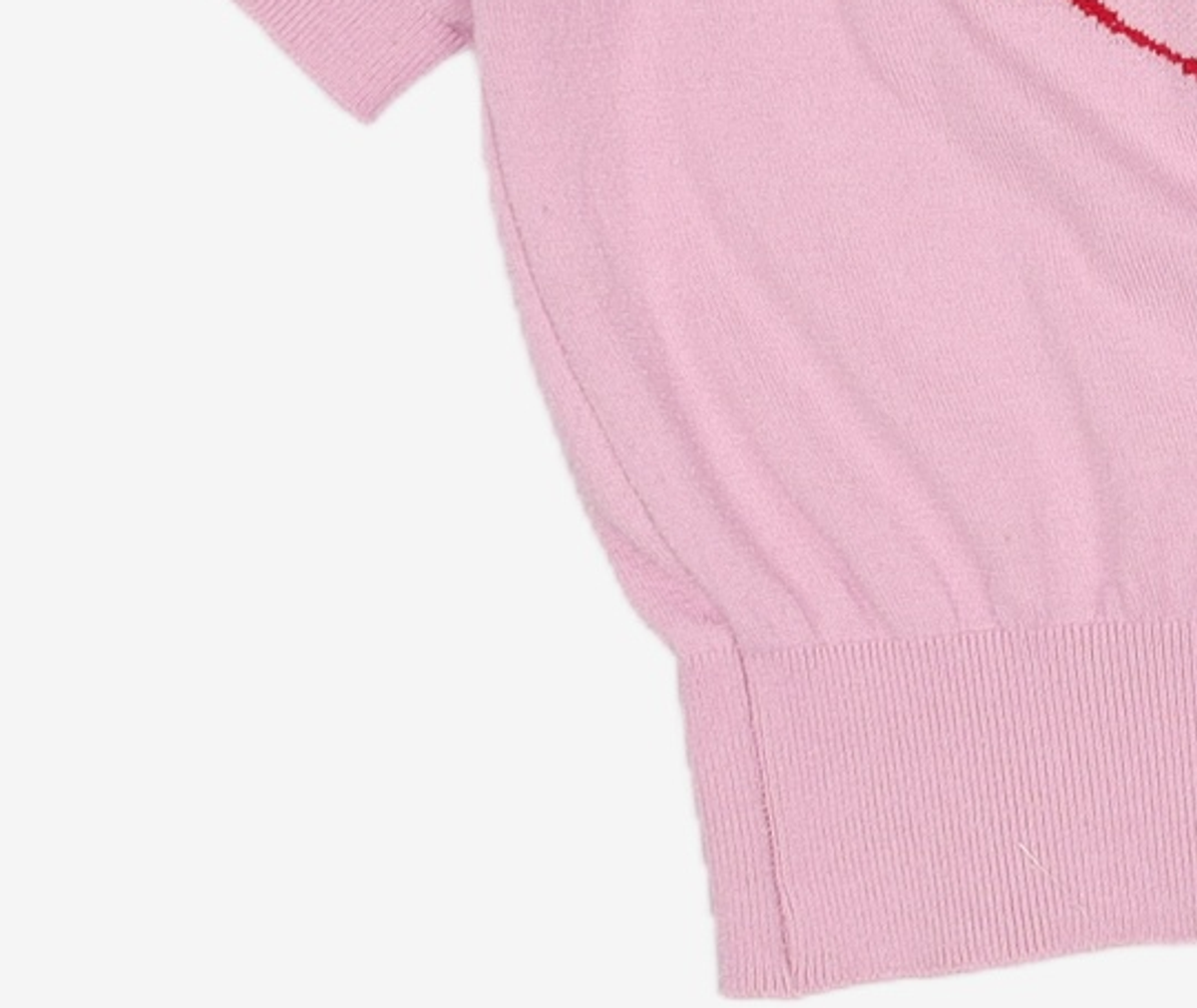 시테드시테(CITE DE CITE) Pink Half Sleeve knit FREE