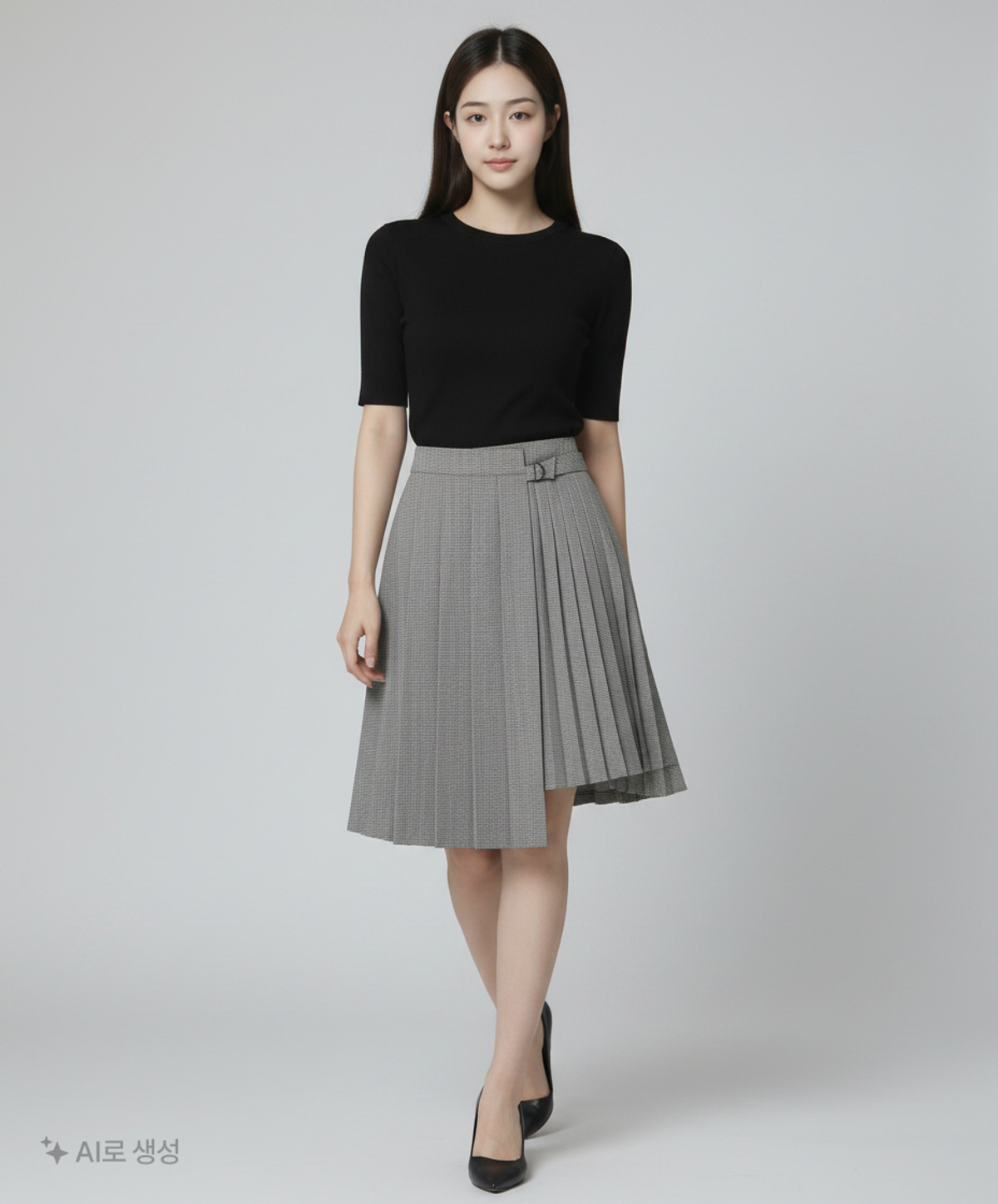 꼼데가르송 트리콧(Comme des Garcons Tricot) 미디스커트 M