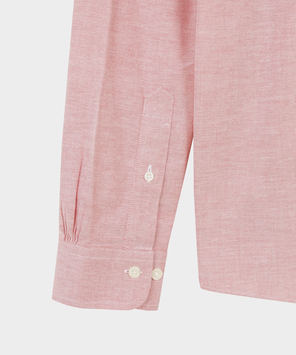 브룩스 브라더스(BROOKS BROTHERS) 논아이론 옥스포드 솔리드 셔츠 (레드) (BBTHMMG305)
