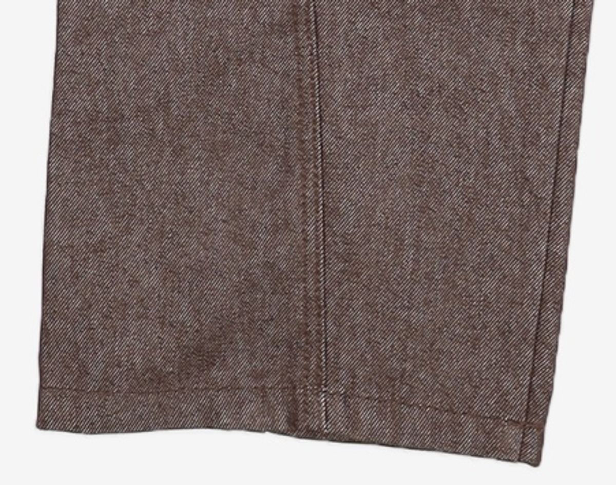 데케트(DECET) Curved Wide Jeans DCPT033CPBrown 32