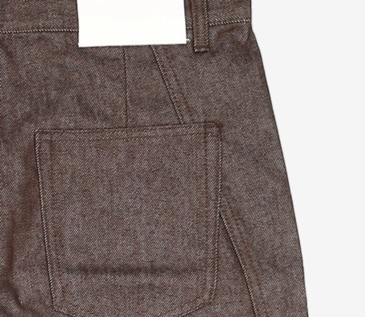데케트(DECET) Curved Wide Jeans DCPT033CPBrown 32