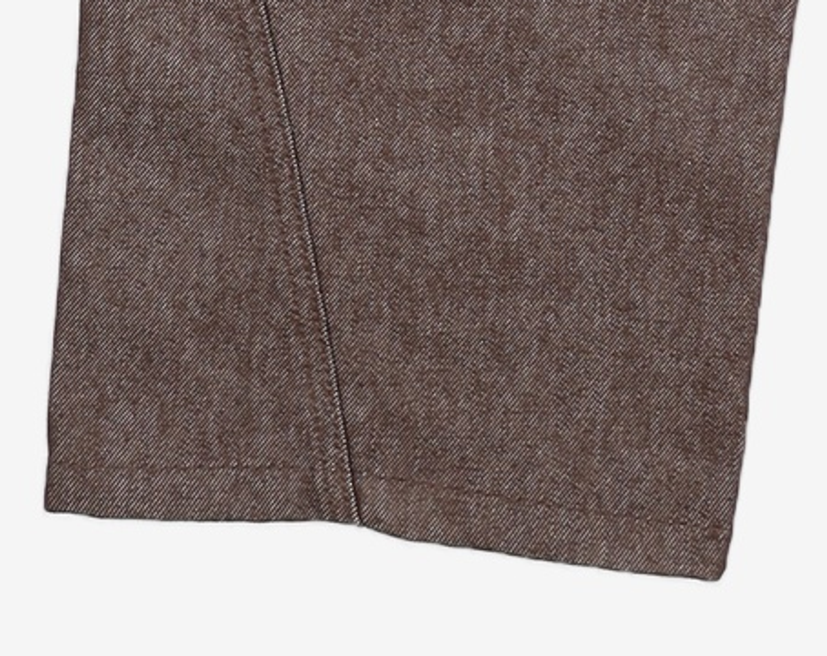 데케트(DECET) Curved Wide Jeans DCPT033CPBrown 32