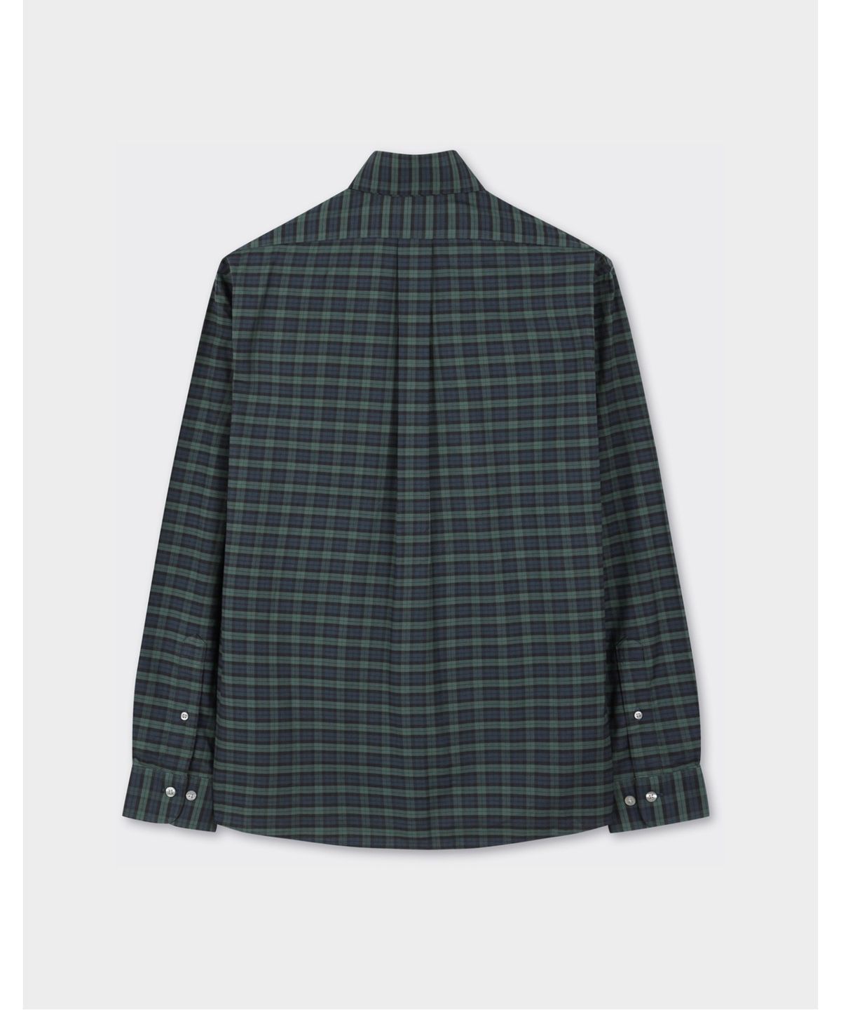 브룩스 브라더스(BROOKS BROTHERS) 논아이론 옥스포드 체크 패턴 셔츠 (멀티) (BBTHMMG306)