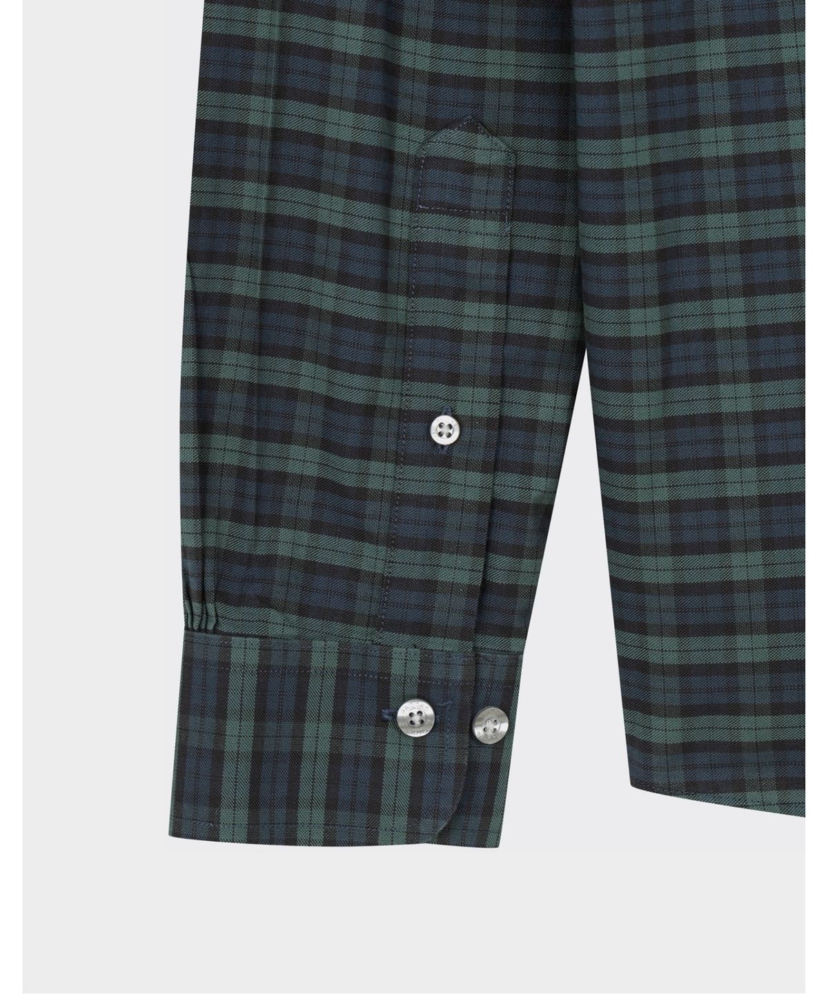 브룩스 브라더스(BROOKS BROTHERS) 논아이론 옥스포드 체크 패턴 셔츠 (멀티) (BBTHMMG306)