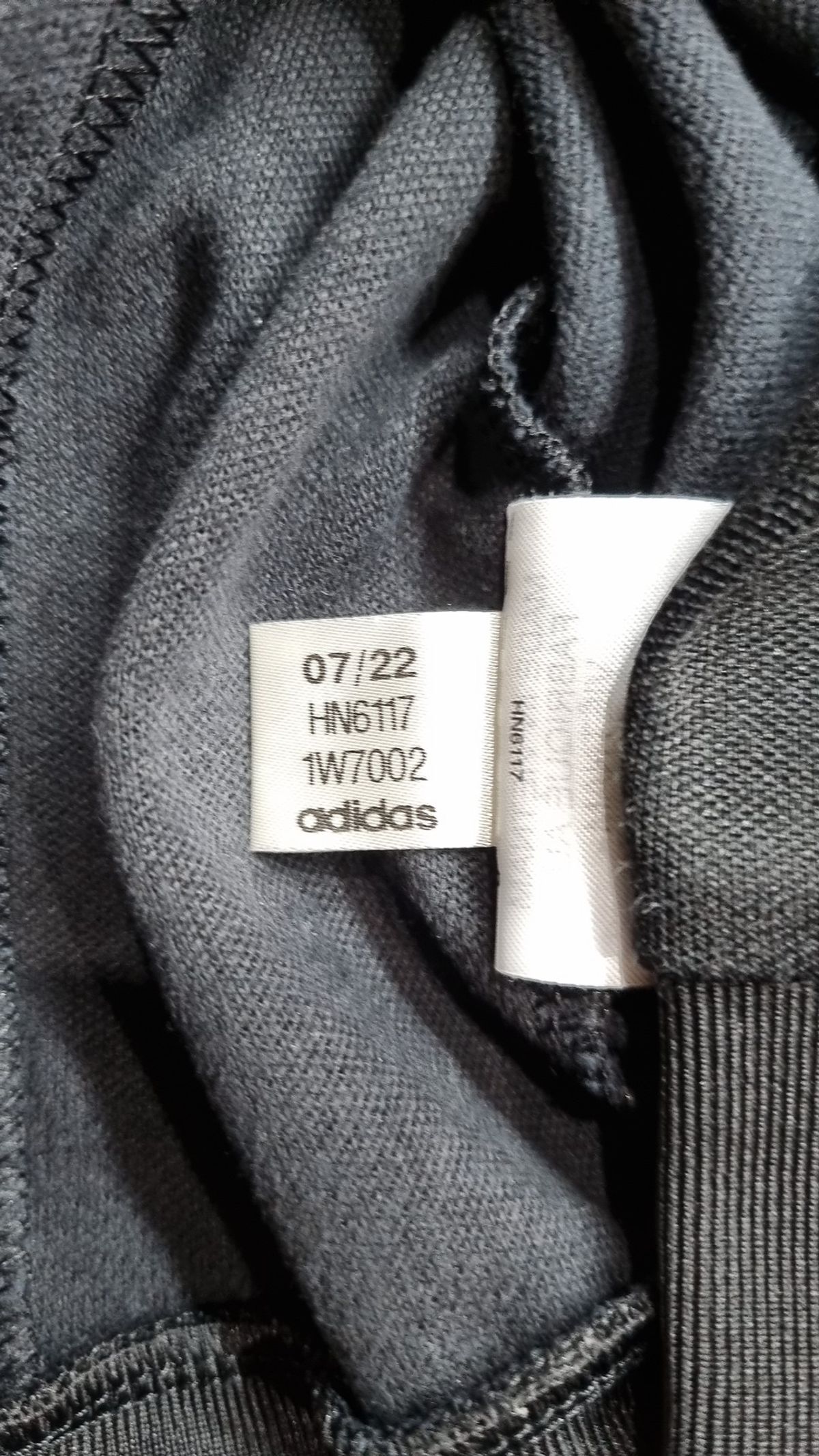 아디다스(ADIDAS) 커트라인 크루 스웨트셔츠 - 블랙 / HN6117 S