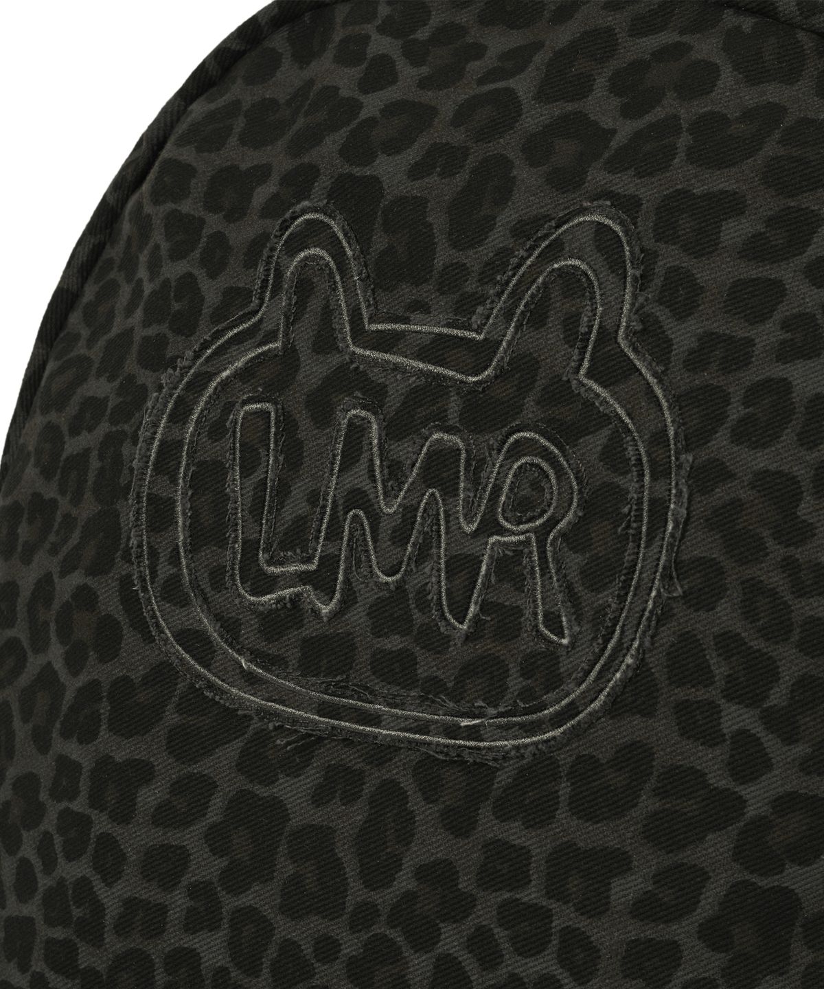 엘엠알(LMR) 심볼 로고 패치워크 데님 백팩 CHARCOAL