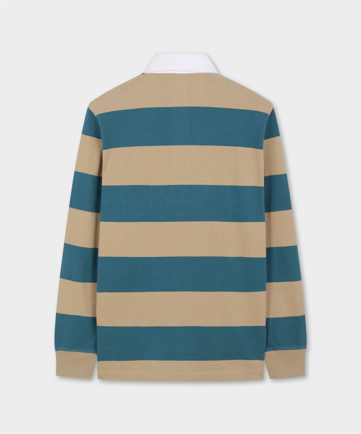 브룩스 브라더스(BROOKS BROTHERS) 볼드 스트라이프 럭비 셔츠 (블루) (BBNTMMG301)