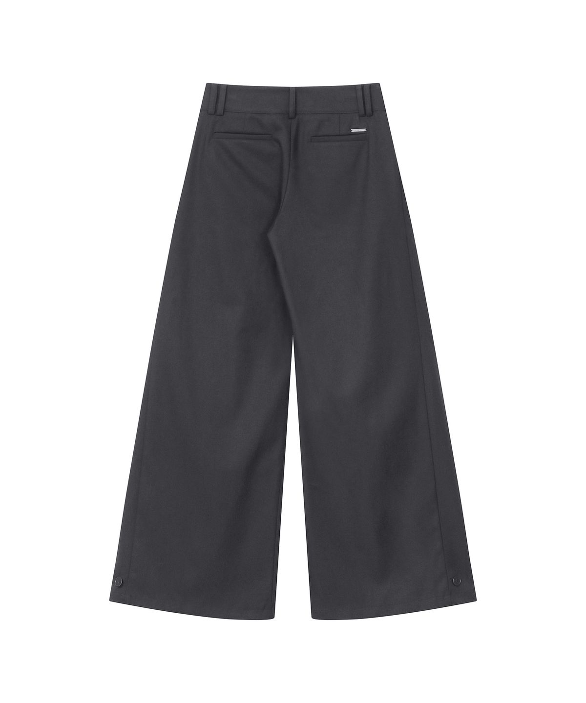 미세키서울(MISEKI SEOUL) Multi pleats wide pants CHARCOAL