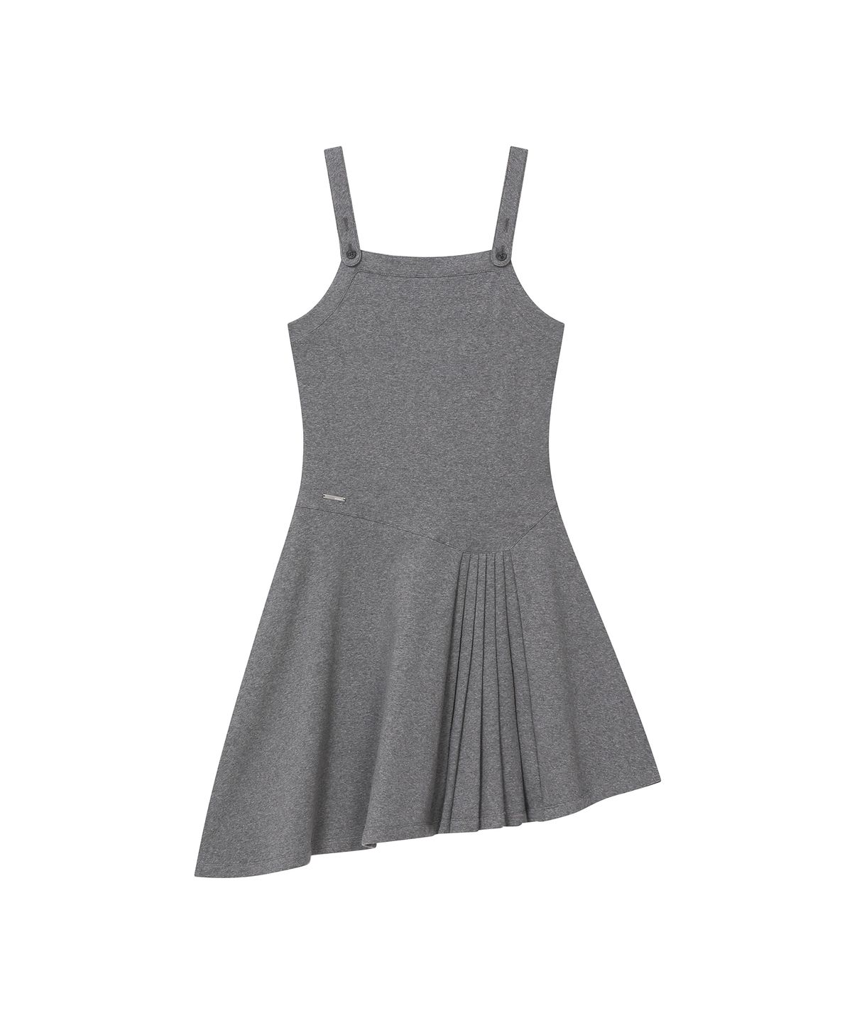 미세키서울(MISEKI SEOUL) Layered pleats one piece SET CHARCOAL