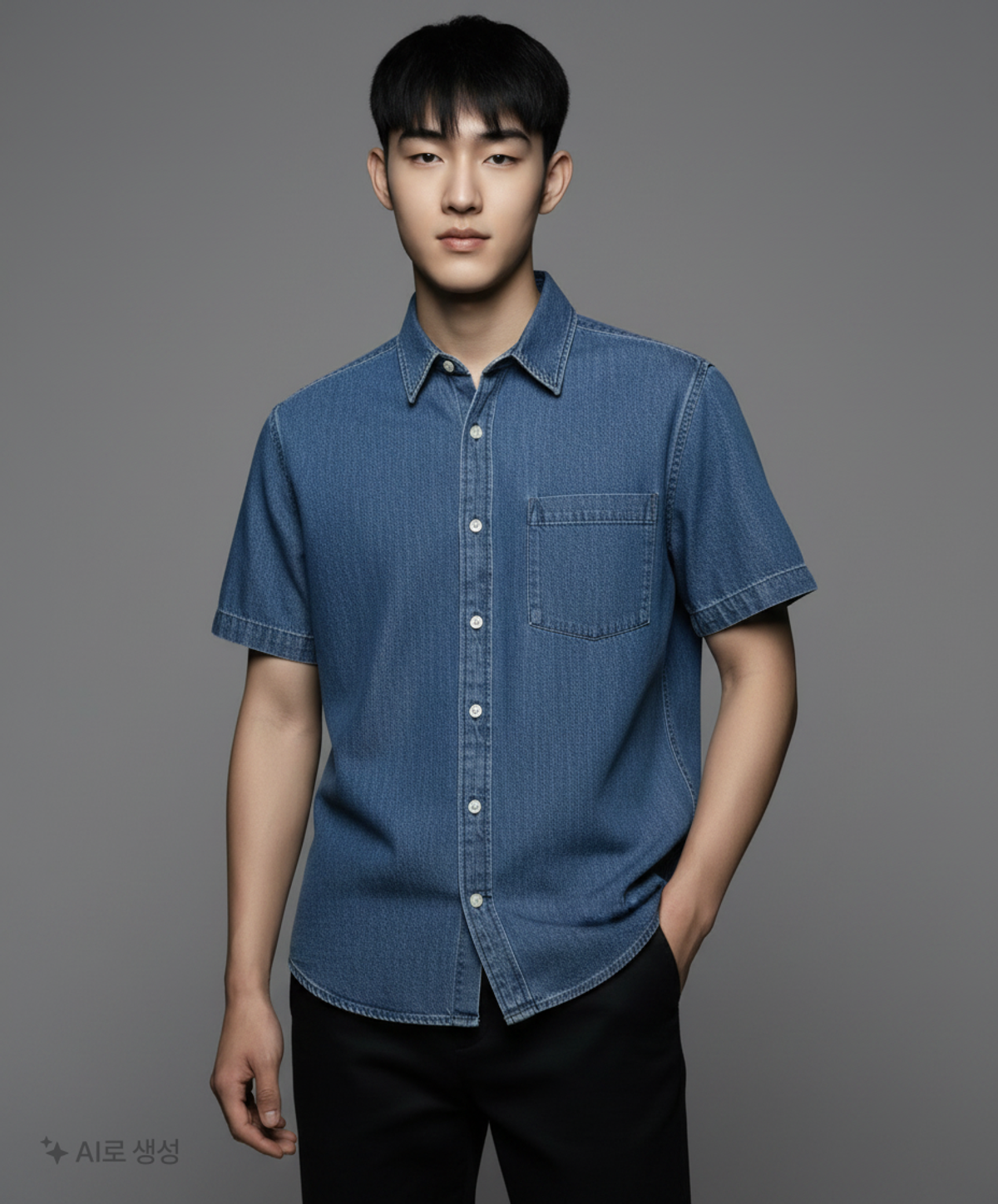 에이치앤엠(H&M) 캐주얼 셔츠 S