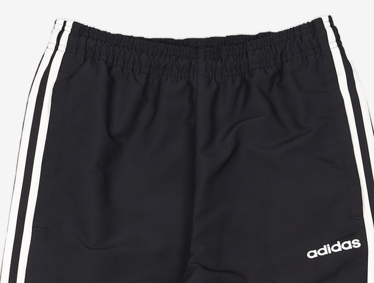 아디다스(ADIDAS) 에센셜 3S 윈드 팬츠 - 블랙:화이트 / DQ3100 M