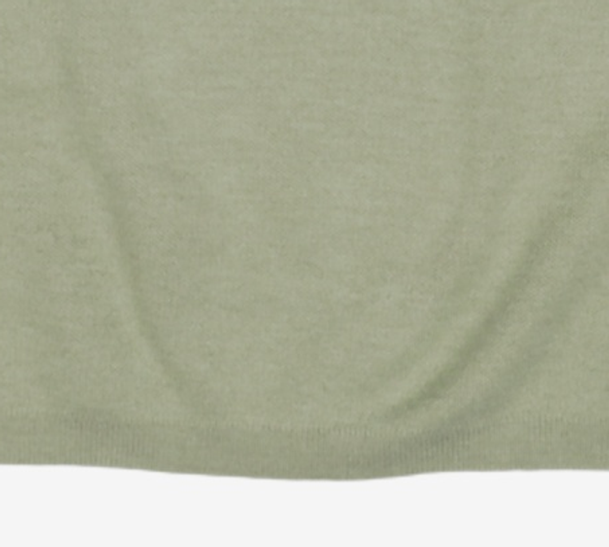 무신사 스탠다드(MUSINSA STANDARD) 미니멀 크루 넥 니트 [페일 세이지] XL