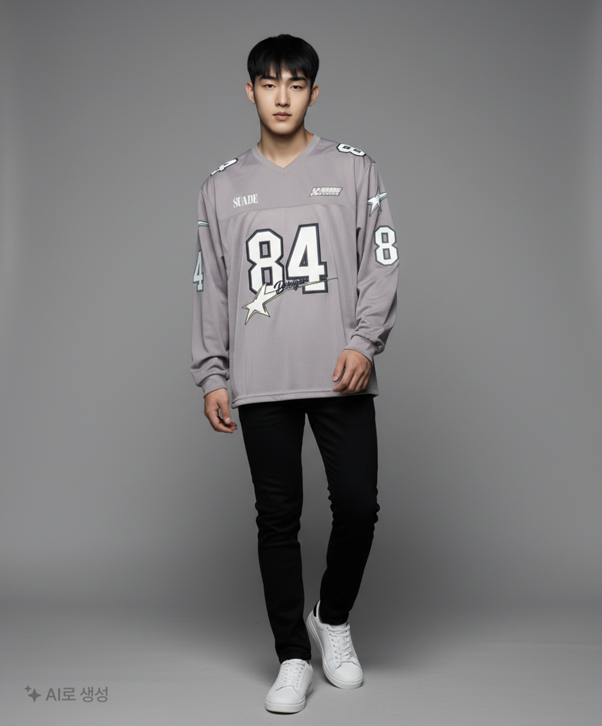 스웨이드(SUADE) 긴소매 티셔츠 L