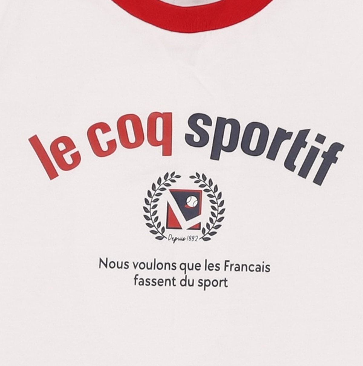 르꼬끄 스포르티브(LE COQ SPORTIF) 반소매 티셔츠 85